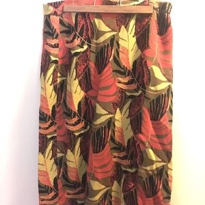 Peruvian Collection Large Knit Mid Skirt